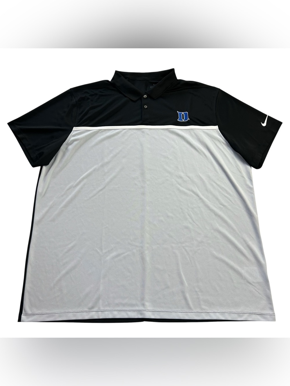 Nike Duke Blue Devils Men’s Dri-FIT Victory Polo Shirt Performance NCAA size 2XL